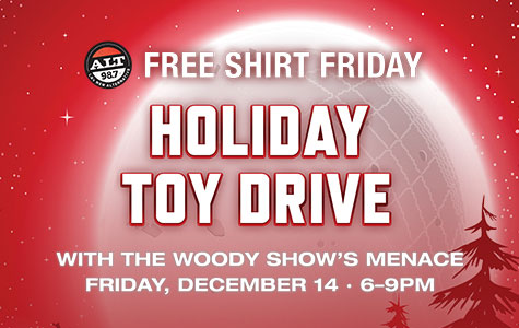 Free Shirt Friday Holiday Toy Drive