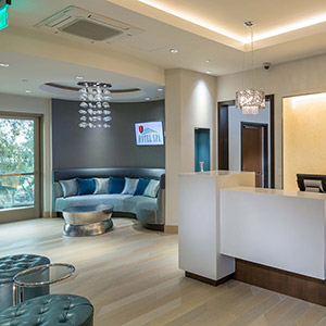 Hotel Spa Reception Area